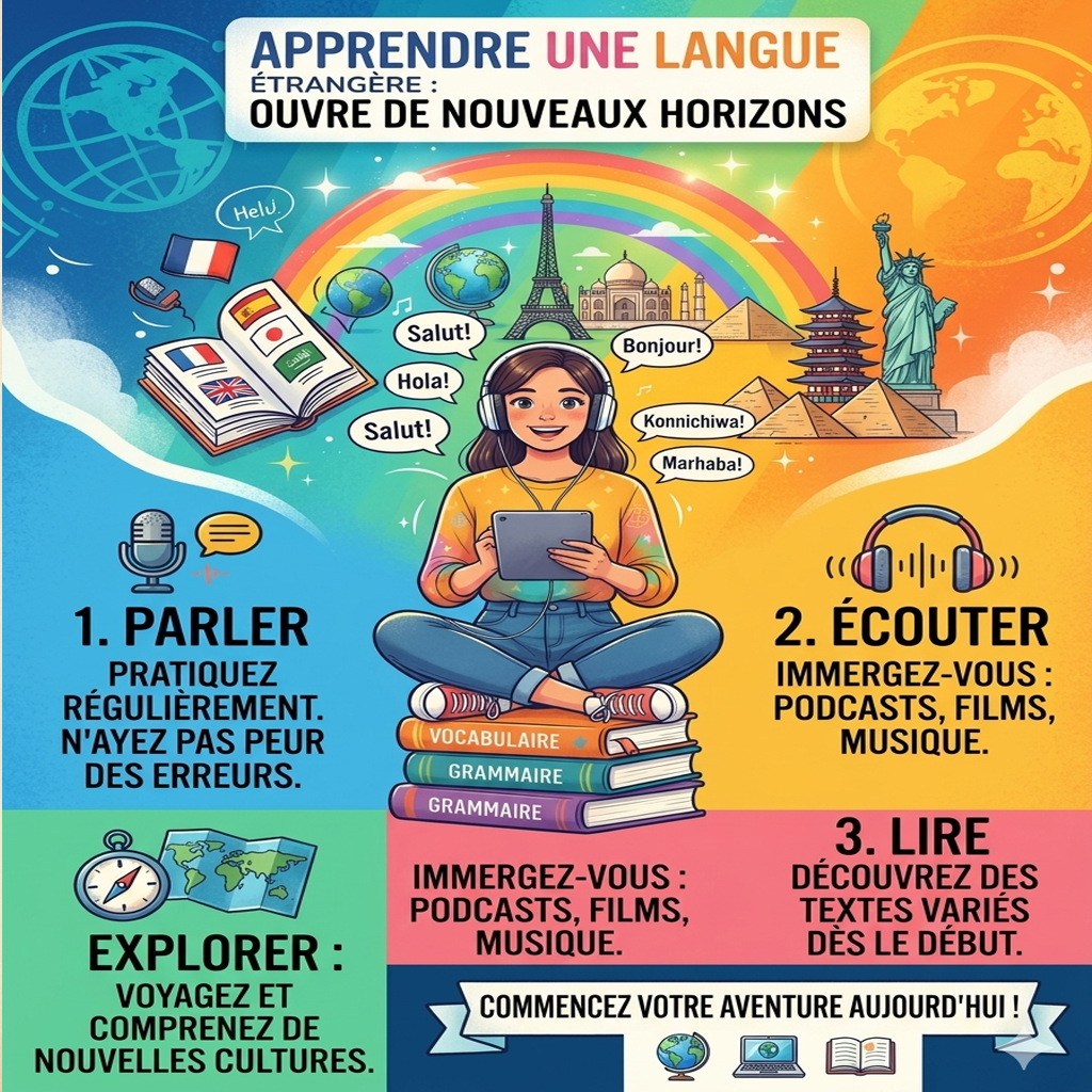 Apprentissage des langues étrangères : Espagnol, Anglais et Russe Apprentissage des langues étrangères : Espagnol, Anglais et Russe