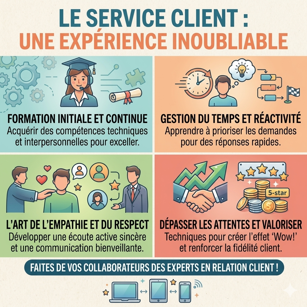Formation sur le service client Formation sur le service client